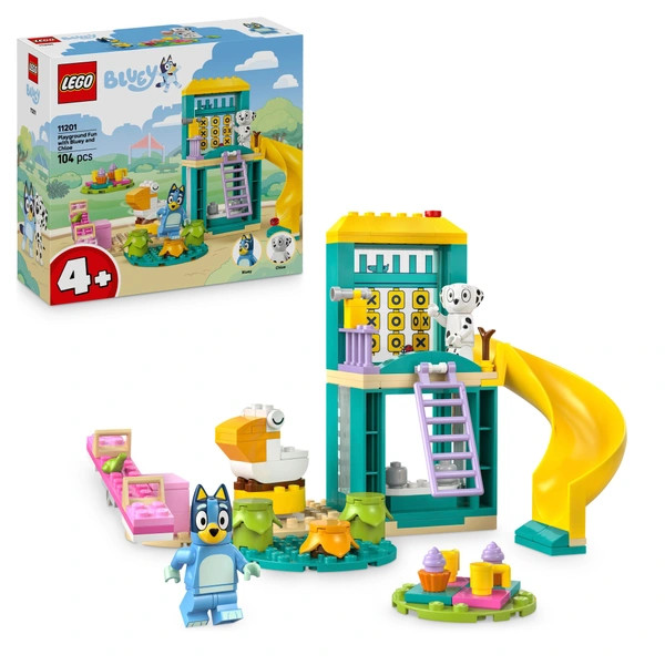 LEGO Bluey Bluey és Chloe a játszótéren 11201 – alternatív kép 1