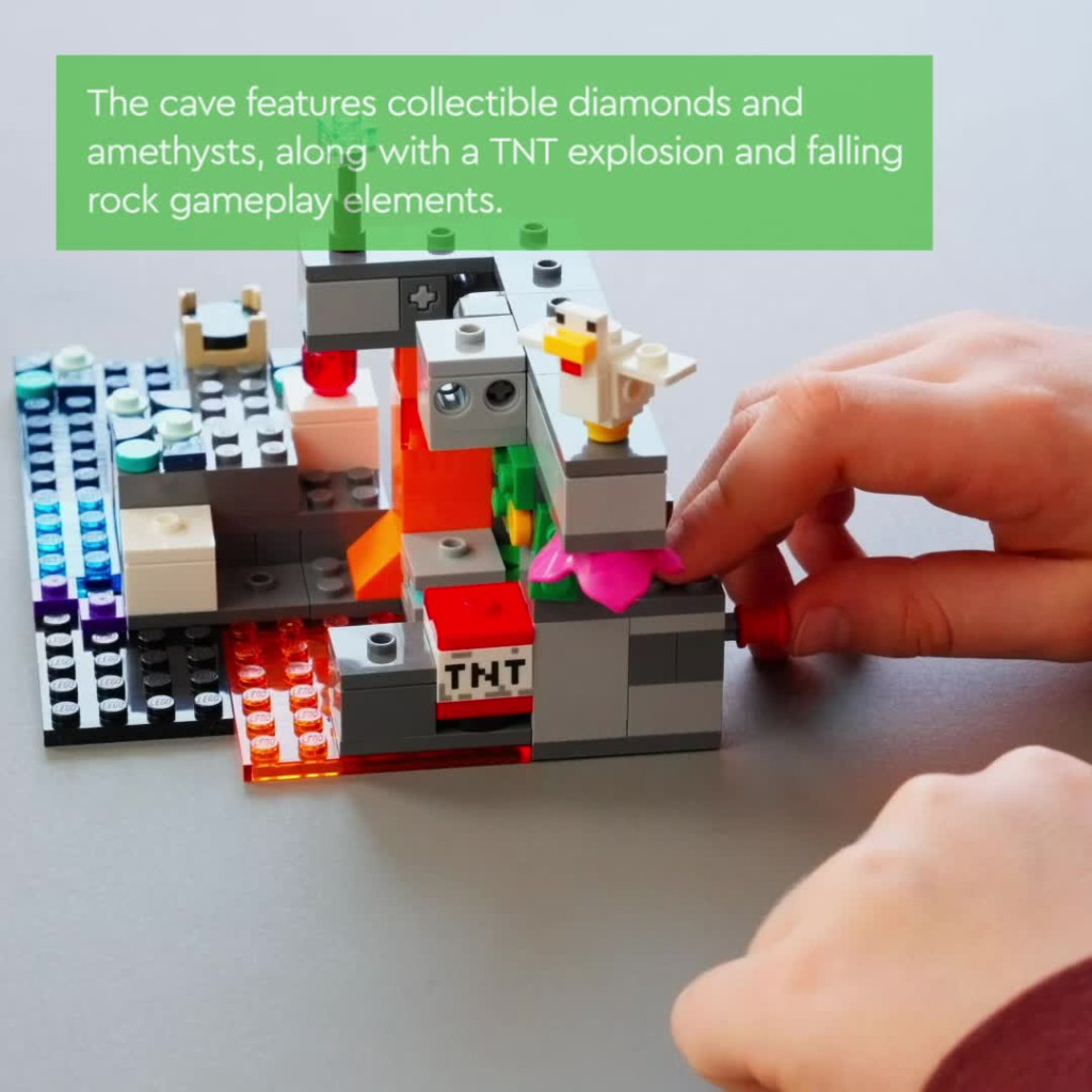 LEGO Minecraft Találkozás az Őrzővel 21274 – alternatív kép 2