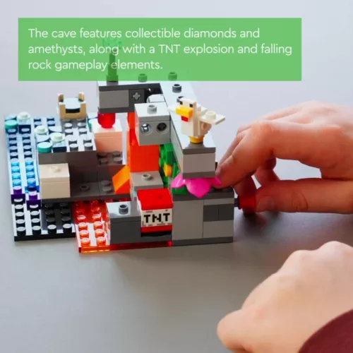 LEGO Minecraft Találkozás az Őrzővel 21274