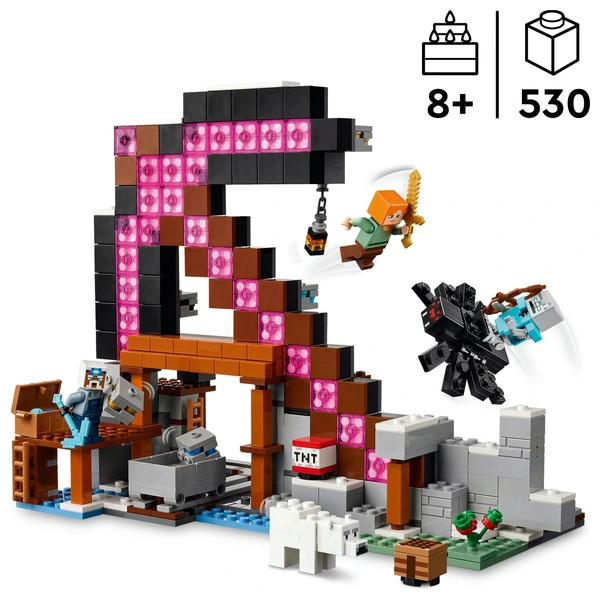 LEGO Minecraft A csákánybánya 21277 – alternatív kép 2
