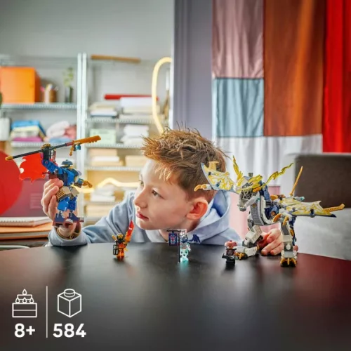 LEGO NINJAGO Tolvajok Mech Sárkánylovasa 71843