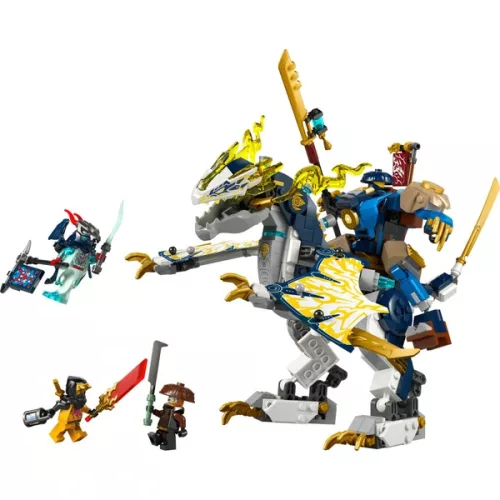 LEGO NINJAGO Tolvajok Mech Sárkánylovasa 71843