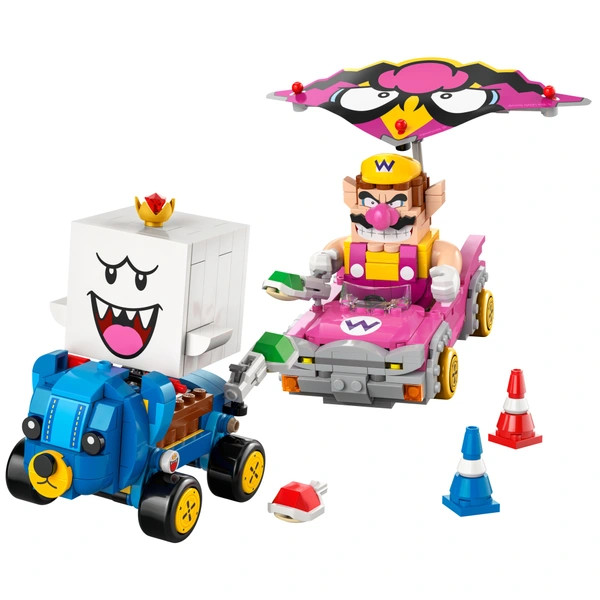 LEGO Super Mario Mario Kart – Wario és King Buu Huu 72038 – alternatív kép 2