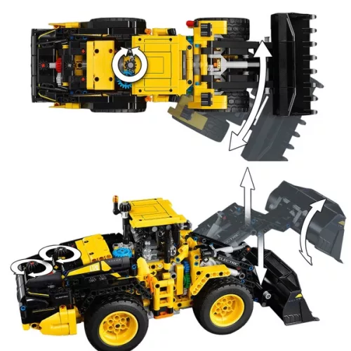 LEGO Technic Volvo L120 elektromos kerekes homlokrakodó 42209