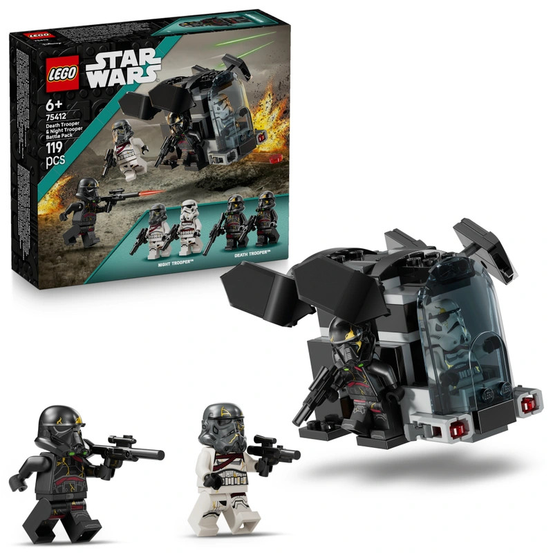 LEGO Star Wars Halálosztagosok és Éjszakai rohamosztagosok harci csomag 75412 – fő nézet