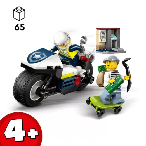 LEGO City Rendőrségi motoros üldözés 60455