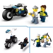 LEGO City Rendőrségi motoros üldözés 60455