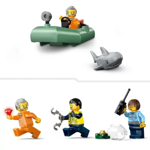 LEGO City Rendőrségi csónakos üldözés 60456