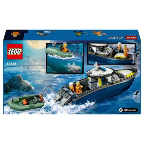 LEGO City Rendőrségi csónakos üldözés 60456