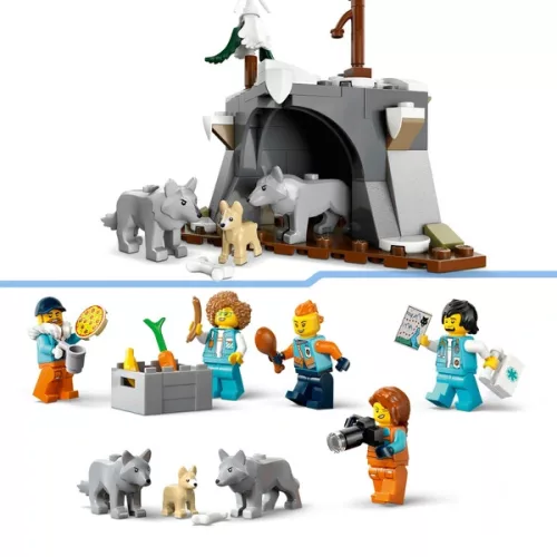 LEGO City Sarkvidéki teherautó laboratóriummal 60471