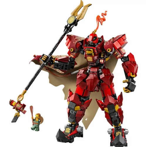 LEGO NINJAGO A Tűzlovag Mech 71846