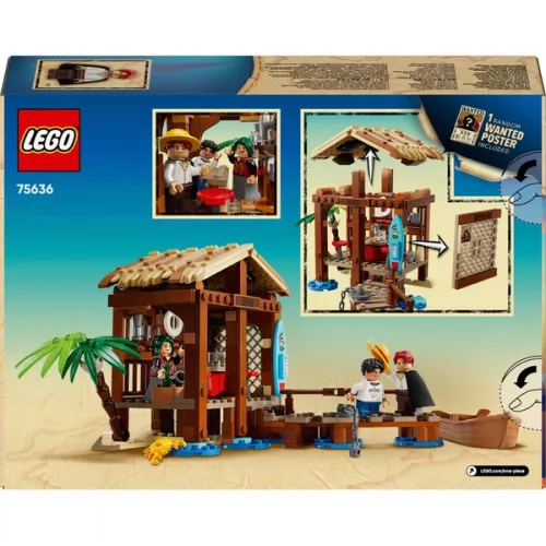LEGO One Piece Kunyhó a szélmalom faluban 75636