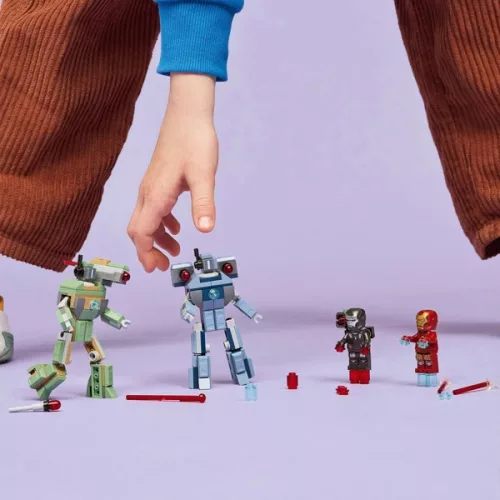 LEGO Marvel Super Heroes Vasember és Harci Gép a Hammer Drónok ellen 76320