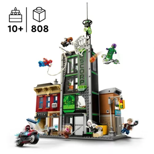 LEGO Marvel Super Heroes Pókember Oscorp ellen 76324