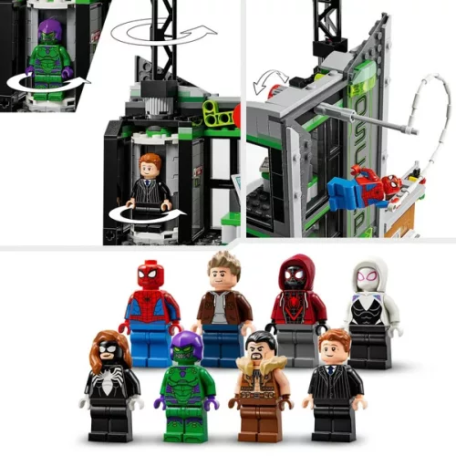 LEGO Marvel Super Heroes Pókember Oscorp ellen 76324