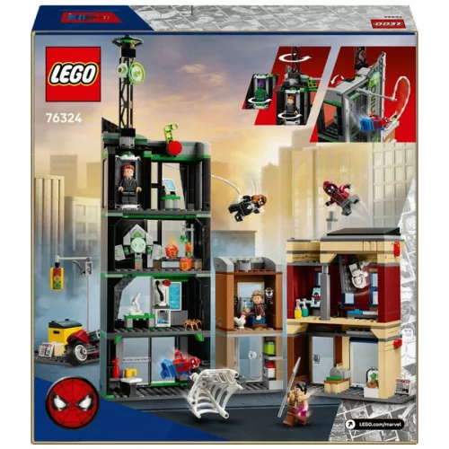 LEGO Marvel Super Heroes Pókember Oscorp ellen 76324