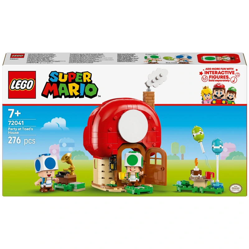 LEGO Super Mario Buli Toad házában 72041 – fő nézet