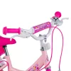 12 colos Disney Minnie Maus gyerekkerékpár kiegészítő kerekekkel, pink/lila