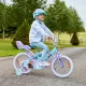 12 colos Disney Jégvarázs gyerekbicikli, lila