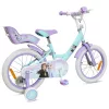12 colos Disney Jégvarázs gyerekbicikli, lila
