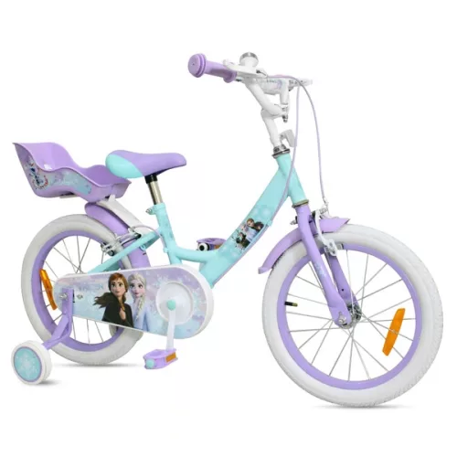 12 colos Disney Jégvarázs gyerekbicikli, lila