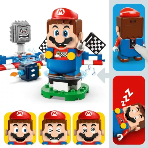 LEGO Super Mario Mario Kart - Interaktív LEGO Mario és Standard Kart 72043