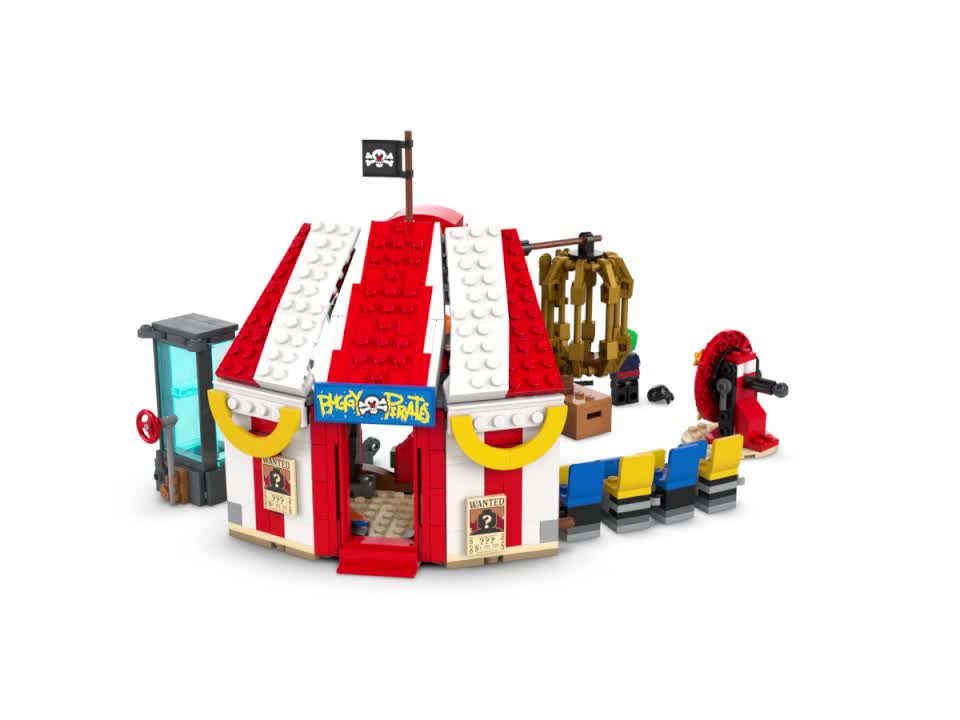 LEGO One Piece Buggy, a bohóc cirkuszi sátra 75637 – alternatív kép 2