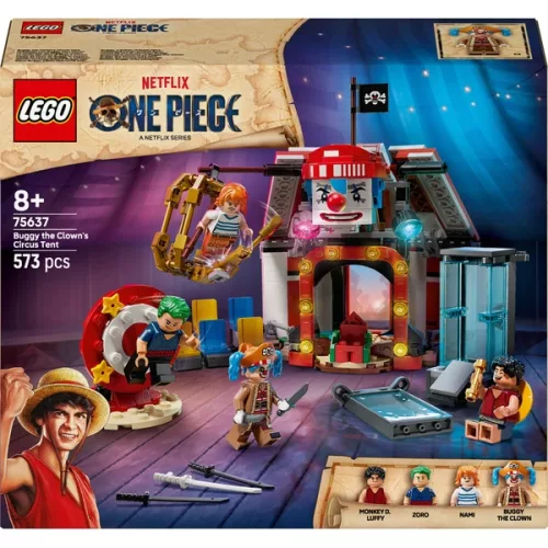 LEGO One Piece Buggy, a bohóc cirkuszi sátra 75637