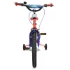 16 colos gyerekbicikli Pókember pótkerekekkel, piros/kék