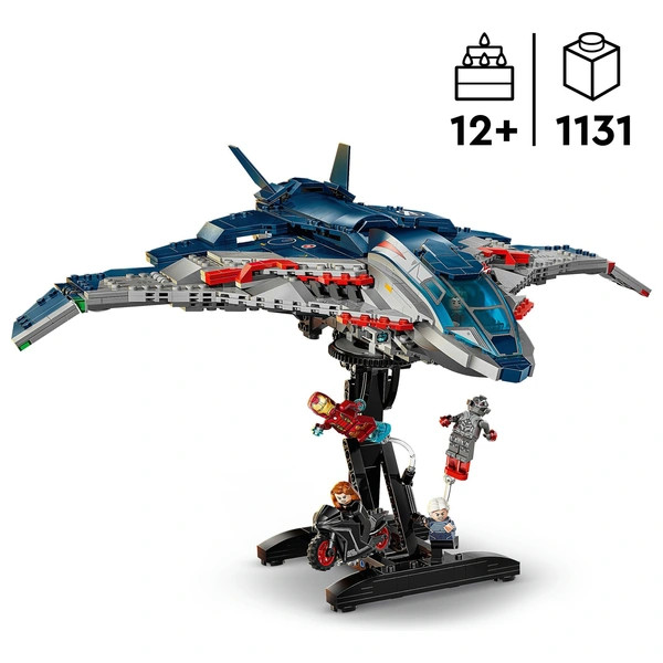 LEGO Marvel Super Heroes Bosszúállók: Ultron kora Quinjet 76325 – alternatív kép 3