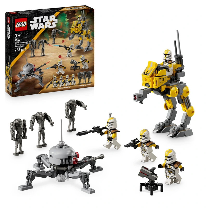 LEGO Star Wars 327. Csillaghadtest Klónkatonák Harci Csomag 75431 – fő nézet