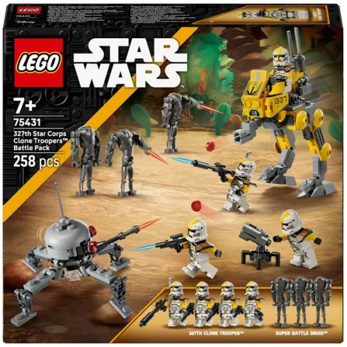 LEGO Star Wars 327. Csillaghadtest Klónkatonák Harci Csomag 75431