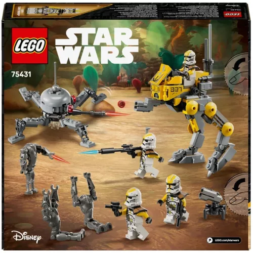 LEGO Star Wars 327. Csillaghadtest Klónkatonák Harci Csomag 75431