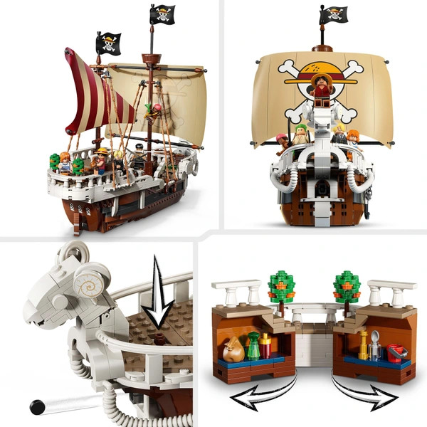 LEGO One Piece A repülő bárány kalózhajója 75639 – alternatív kép 3