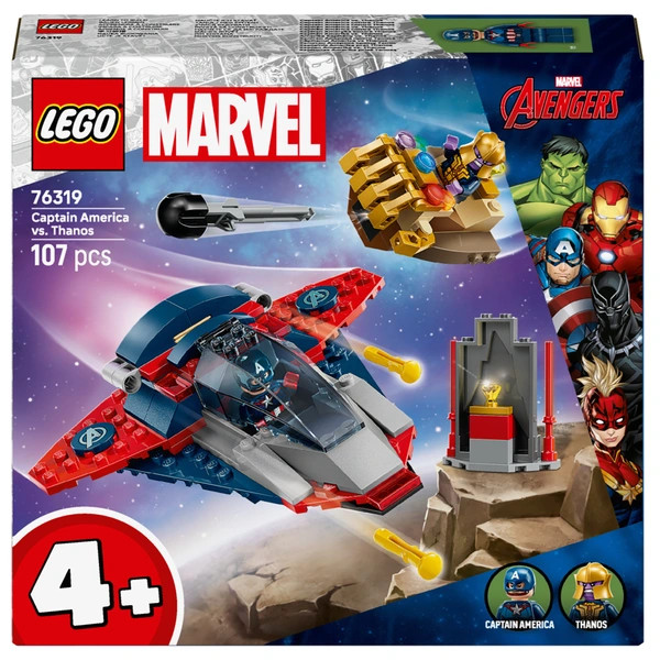 LEGO Marvel Super Heroes Amerika Kapitány Thanos ellen 76319 – alternatív kép 1