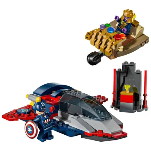LEGO Marvel Super Heroes Amerika Kapitány Thanos ellen 76319