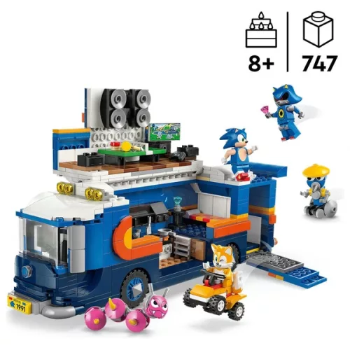 LEGO Sonic the Hedgehog Sonic csapat parancsnoki teherautója 77006