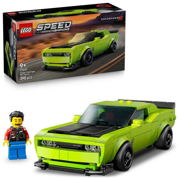 LEGO Speed ​​Champions Dodge Challenger SRT Hellcat sportautó 77237 – alternatív kép 1