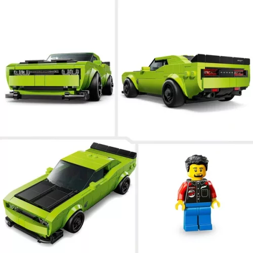 LEGO Speed ​​Champions Dodge Challenger SRT Hellcat sportautó 77237