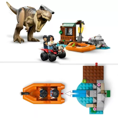LEGO Jurassic World Szökés a T. Rex elől 76975