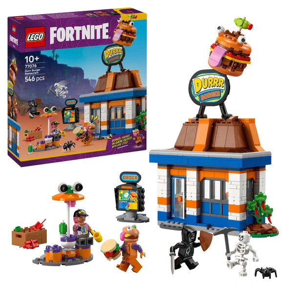 LEGO Fortnite Durrr Burger Étterem 77076 – alternatív kép 1