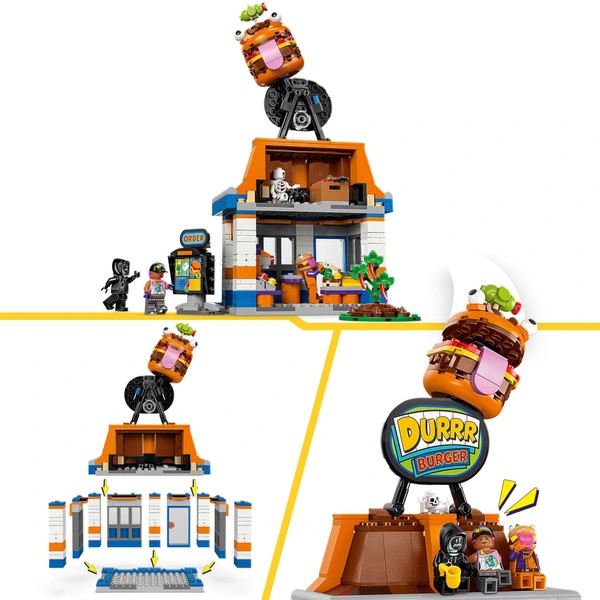 LEGO Fortnite Durrr Burger Étterem 77076 – alternatív kép 3