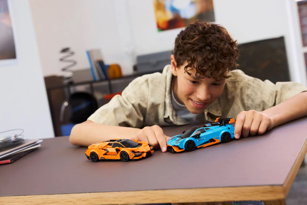 LEGO 77238 Speed Champions Technic Lamborghini Revuelto és Huracán STO – alternatív kép 2