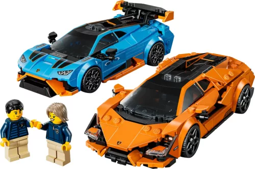 LEGO 77238 Speed Champions Technic Lamborghini Revuelto és Huracán STO