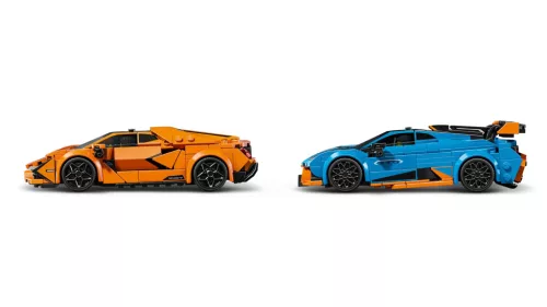 LEGO 77238 Speed Champions Technic Lamborghini Revuelto és Huracán STO