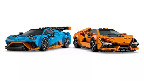 LEGO 77238 Speed Champions Technic Lamborghini Revuelto és Huracán STO