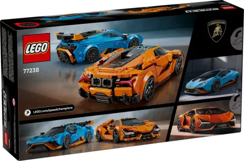 LEGO 77238 Speed Champions Technic Lamborghini Revuelto és Huracán STO