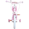 14 colos Disney Prinzessin gyerekkerékpár kiegészítő kerekekkel, pink
