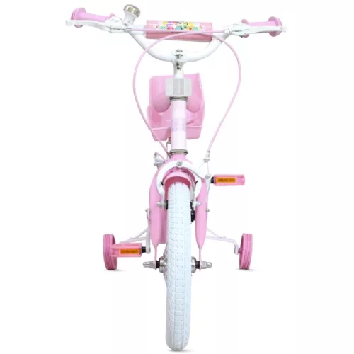 14 colos Disney Princess gyerekbicikli pótkerekekkel, rózsaszín