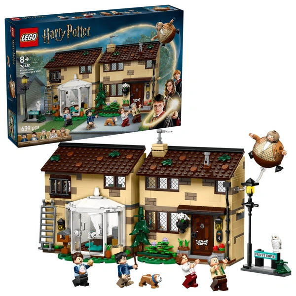 LEGO Harry Potter Privet Drive: Marge néni látogatása 76451 – alternatív kép 1